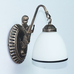Europejski styl retro lampa do salonu sypialniana lampa ścienna na werandę lampa ścienna do kawiarni na balkon