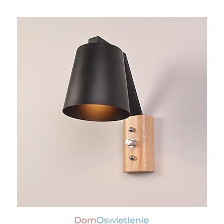 Nowoczesny, współczesny, rustykalny, czarny, oksydowany element wykończenia do kinkietów ściennych z oświetleniem typu downlight Nowoczesny, współczesny, rustykalny, czarny, oksydowany element wykończenia do kinkietów ściennych z oświetleniem typu downlight