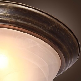Lampa podtynkowa inspirowana stylem antycznym z 2 światłami