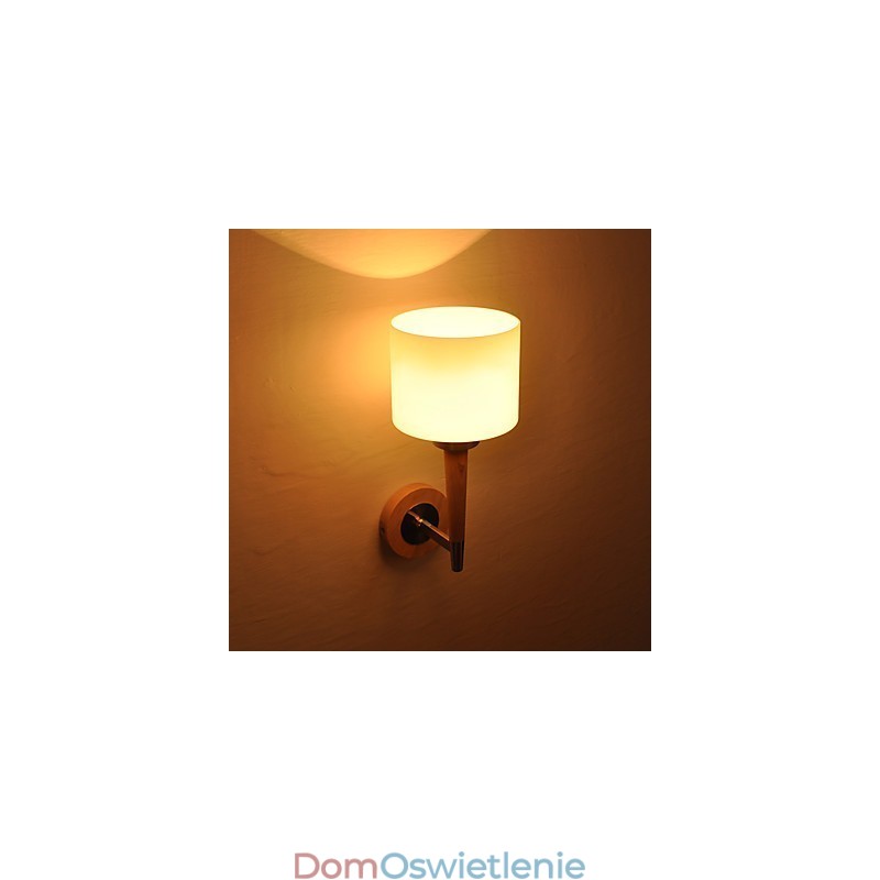 Szklana lampa ścienna Cecha dla miniaturowego stylu Ambient Light Kinkiety ścienne Lampa ścienna