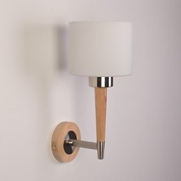 Szklana lampa ścienna Cecha dla miniaturowego stylu Ambient Light Kinkiety ścienne Lampa ścienna