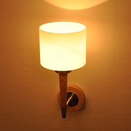 Szklana lampa ścienna Cecha dla miniaturowego stylu Ambient Light Kinkiety ścienne Lampa ścienna
