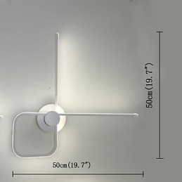 Lampka nocna do sypialni, lampa ścienna, nordycka, kreatywna, minimalistyczna, nowoczesna, do salonu, lampa ścienna do korytarza, schodów