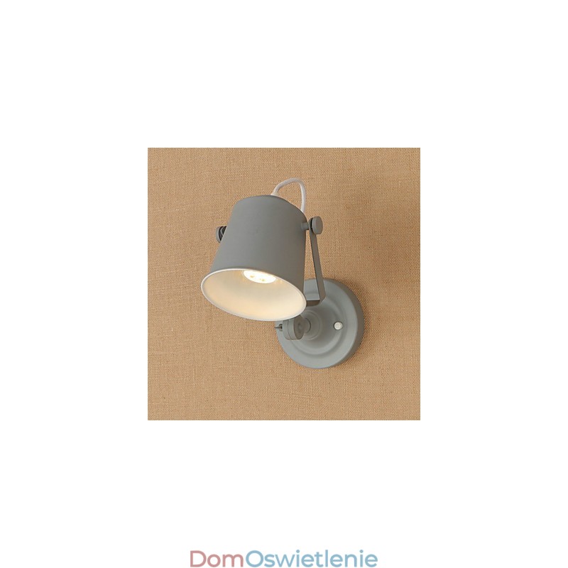Malowana stalowa lampa ścienna Dumb Black American Coffee Decoration Retro lampa ścienna Lightsaber Lamp na ścianie