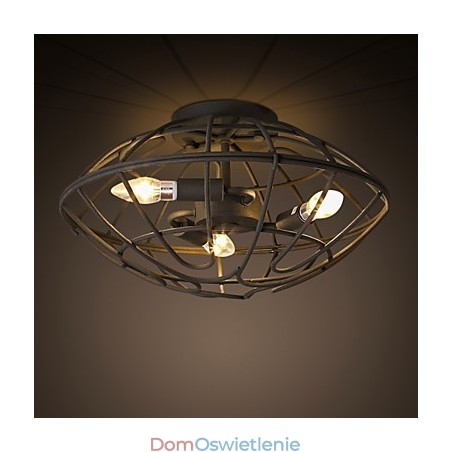Malowanie w stylu retro mini, metalowy montaż na płasko Malowanie w stylu retro mini, metalowy montaż na płasko