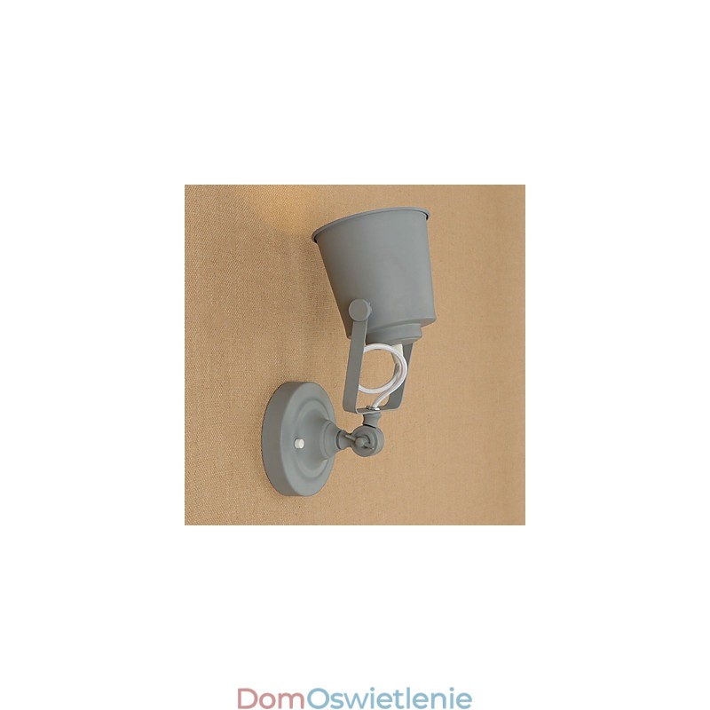 Malowana stalowa lampa ścienna Dumb Black American Coffee Decoration Retro lampa ścienna Lightsaber Lamp na ścianie