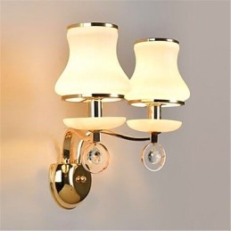 Nowoczesna, galwanizowana cecha dla kryształowych mini lamp ściennych chroniących oczy