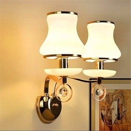 Nowoczesna, galwanizowana cecha dla kryształowych mini lamp ściennych chroniących oczy