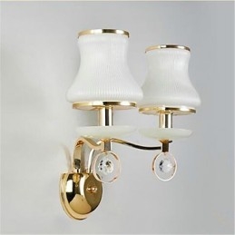 Nowoczesna, galwanizowana cecha dla kryształowych mini lamp ściennych chroniących oczy