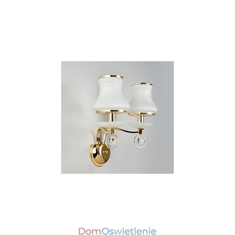 Nowoczesna, galwanizowana cecha dla kryształowych mini lamp ściennych chroniących oczy