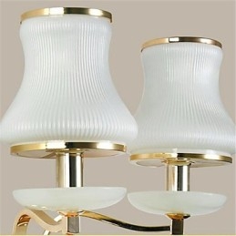 Nowoczesna, galwanizowana cecha dla kryształowych mini lamp ściennych chroniących oczy
