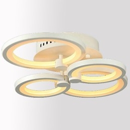 42W Flush Mount Nowoczesny Współczesny Malowanie Metal