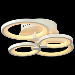 42W Flush Mount Nowoczesny Współczesny Malowanie Metal