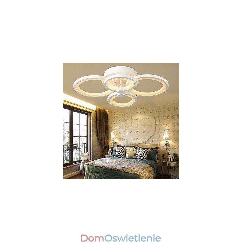 42W Flush Mount Nowoczesny Współczesny Malowanie Metal