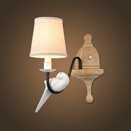 Rustykalny domek Prosty zabytkowy obraz Cecha Ambient Light Kinkiety ścienne Światło ścienne