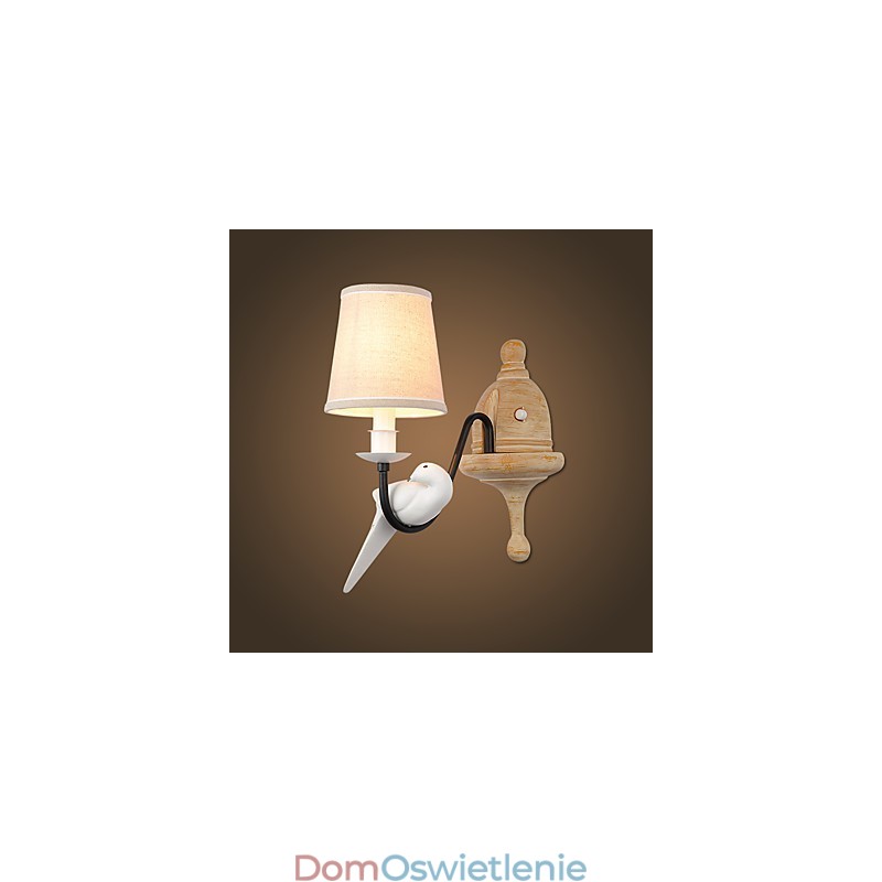 Rustykalny domek Prosty zabytkowy obraz Cecha Ambient Light Kinkiety ścienne Światło ścienne