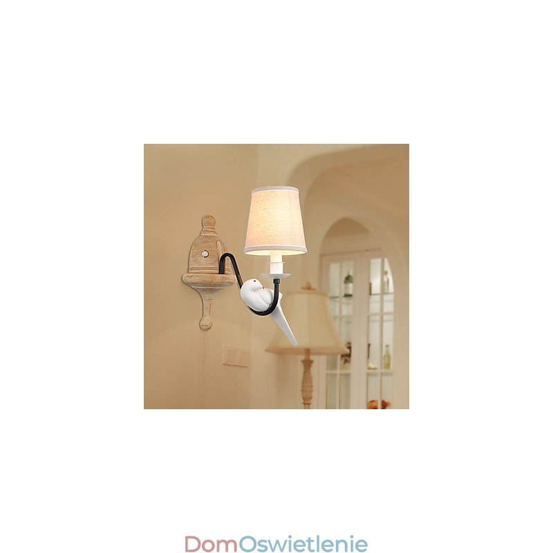 Rustykalny domek Prosty zabytkowy obraz Cecha Ambient Light Kinkiety ścienne Światło ścienne