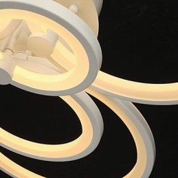 42W Flush Mount Nowoczesny Współczesny Malowanie Metal