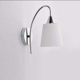 Szklana lampa ścienna Kinkiety ścienne Metalowa podstawa do oświetlenia ściennego