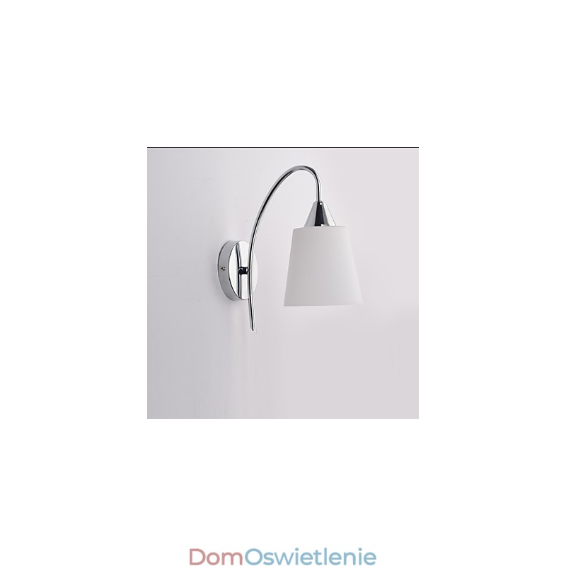 Szklana lampa ścienna Kinkiety ścienne Metalowa podstawa do oświetlenia ściennego