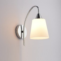 Szklana lampa ścienna Kinkiety ścienne Metalowa podstawa do oświetlenia ściennego