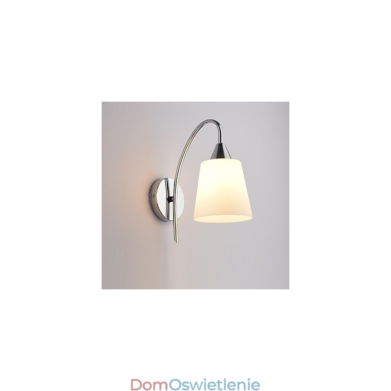 Szklana lampa ścienna Kinkiety ścienne Metalowa podstawa do oświetlenia ściennego