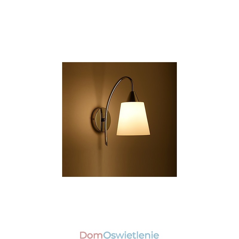 Szklana lampa ścienna Kinkiety ścienne Metalowa podstawa do oświetlenia ściennego