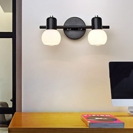 Szklana lampa ścienna Nowoczesna współczesna Cecha Światło otoczenia Kinkiety ścienne Lampa ścienna