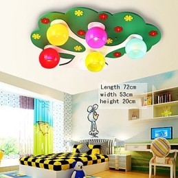 Nowoczesny współczesny drewniany bambusowy montaż na płasko