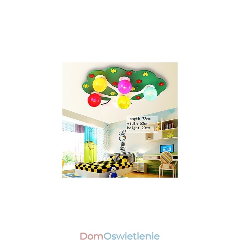 Nowoczesny współczesny drewniany bambusowy montaż na płasko