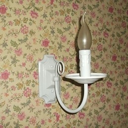 Prosta nowoczesna lampa ścienna, pojedyncza lampa ścienna, lampa nocna, korytarz