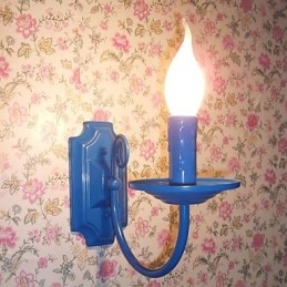 Prosta nowoczesna lampa ścienna, pojedyncza lampa ścienna, lampa nocna, korytarz
