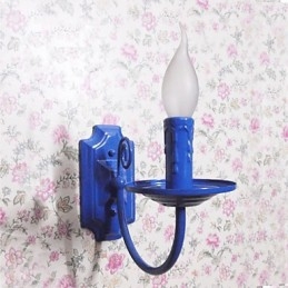 Prosta nowoczesna lampa ścienna, pojedyncza lampa ścienna, lampa nocna, korytarz