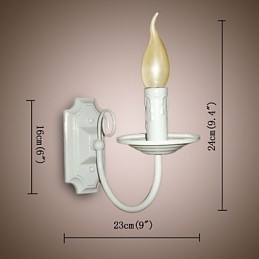 Prosta nowoczesna lampa ścienna, pojedyncza lampa ścienna, lampa nocna, korytarz