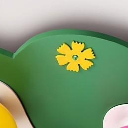 Nowoczesny współczesny drewniany bambusowy montaż na płasko