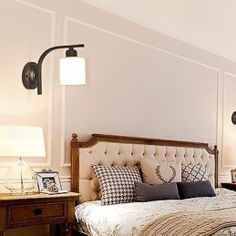 Nowoczesny, wiejski, współczesny element do mini stylu Ochrona oczu Światło otoczenia Kinkiety ścienne Światło ścienne