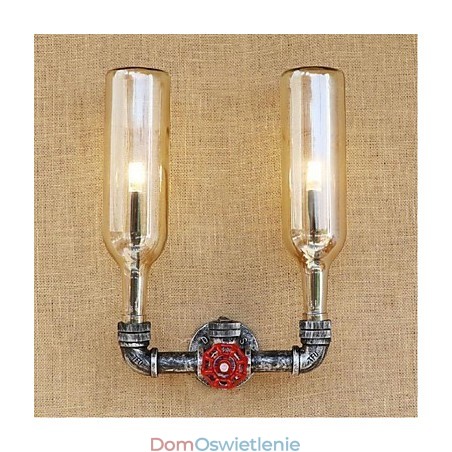 Retro Industrial Wind Switch Water Bottle Wall Lamp Wall Light Amber Retro Industrial Wind Switch Water Bottle Wall Lamp Wall Light Amber
