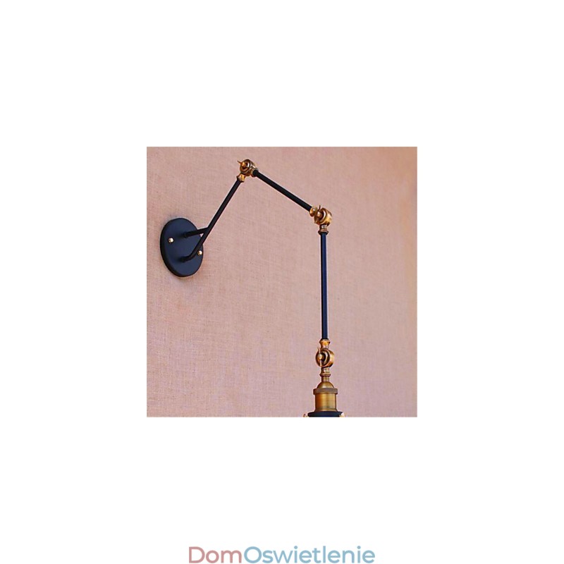 Rustykalny domek wiejski chromowany Cecha dla lampy z ramieniem obrotowym Lampy z ramieniem obrotowym