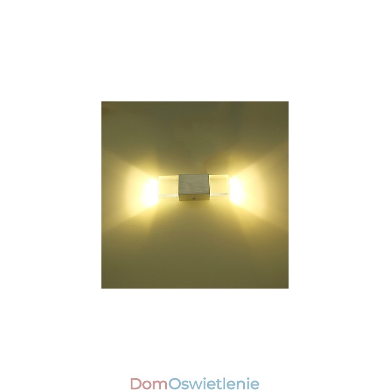 6 Gniazdo świetlówki fluorescencyjnej Nowoczesne współczesne błyszczące cechy do oświetlenia otoczenia Kinkiety ścienne Lampa ścienna