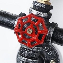 2 Heads Vintage Industrial Metalowe kinkiety Restauracja Kawiarnia Bar Dekoracja oświetlenie