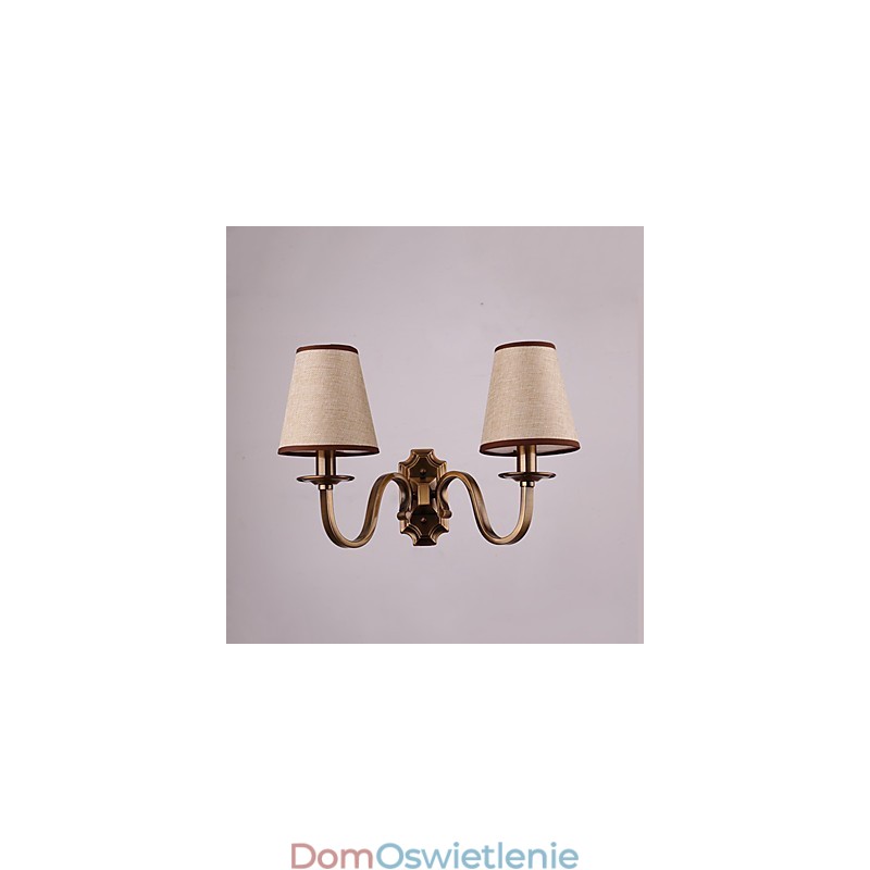 Tradycyjna klasyczna galwanizowana cecha do ochrony oczu Kinkiety ścienne Downlight Kinkiet