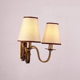 Tradycyjna klasyczna galwanizowana cecha do ochrony oczu Kinkiety ścienne Downlight Kinkiet