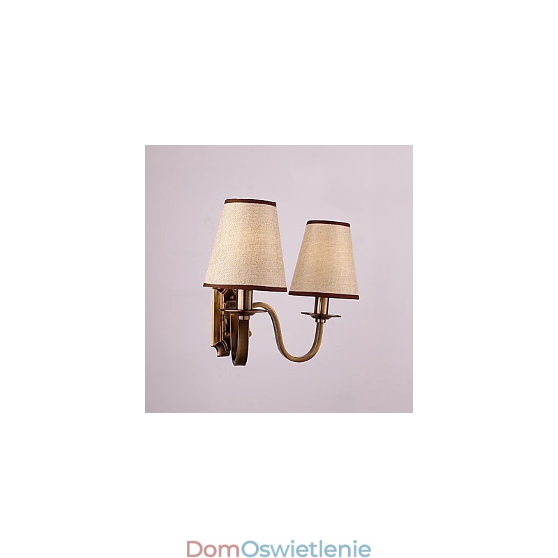 Tradycyjna klasyczna galwanizowana cecha do ochrony oczu Kinkiety ścienne Downlight Kinkiet
