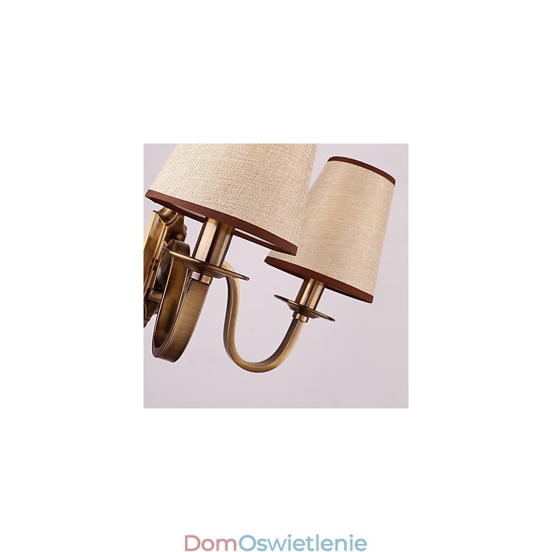 Tradycyjna klasyczna galwanizowana cecha do ochrony oczu Kinkiety ścienne Downlight Kinkiet