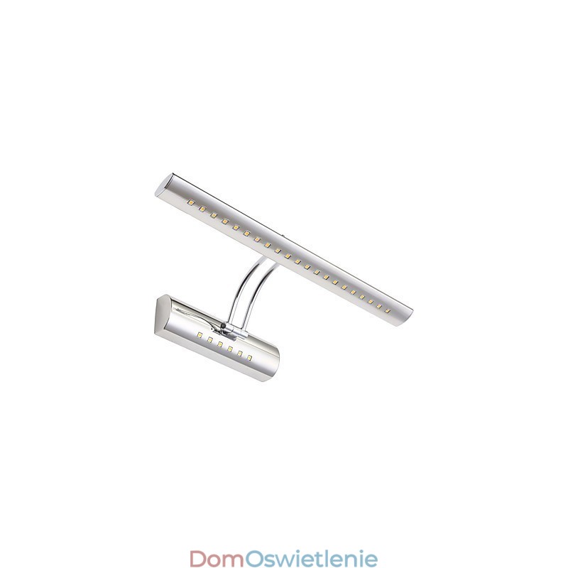 Nowoczesna, współczesna, galwanizowana cecha oświetlenia łazienkowego, lampa ścienna