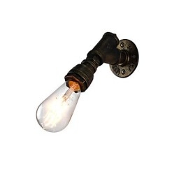 Kinkiet Kinkiety Ścienne Żelazo Ścienne Lampy Głupi Czarny Miecz Świetlny Lampa Na Ścianie
