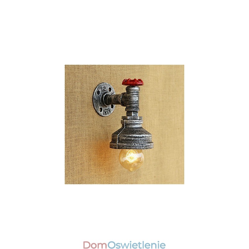 Cecha malowania w stylu retro w stylu wiejskim do kinkietów ściennych z oświetleniem otoczenia