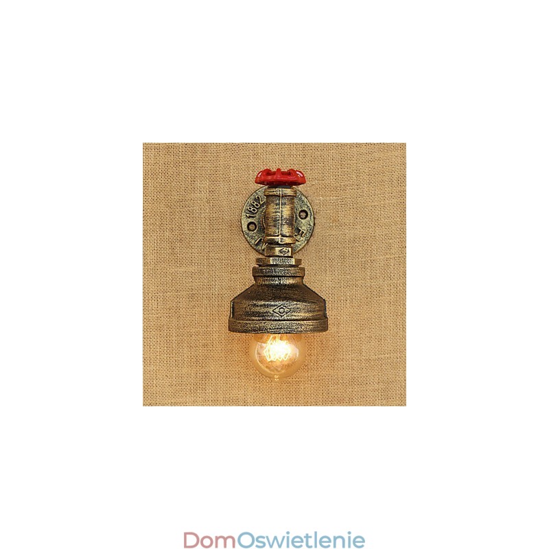 Cecha malowania w stylu retro w stylu wiejskim do kinkietów ściennych z oświetleniem otoczenia