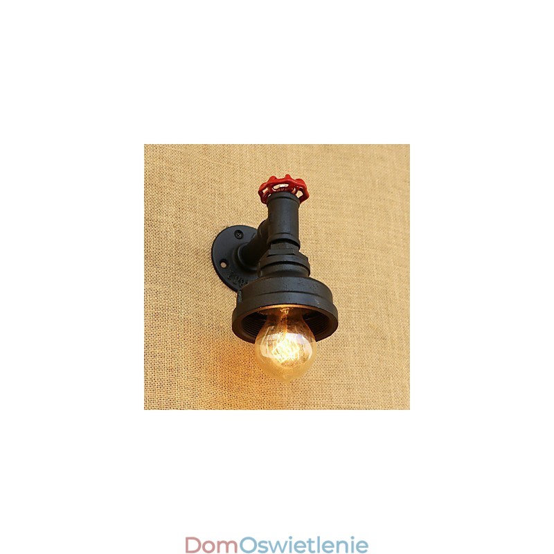 Cecha malowania w stylu retro w stylu wiejskim do kinkietów ściennych z oświetleniem otoczenia