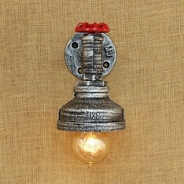 Cecha malowania w stylu retro w stylu wiejskim do kinkietów ściennych z oświetleniem otoczenia